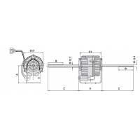 RPM-MOTOR VENTILATOR VENTILOCONVECTOR 237-11006308